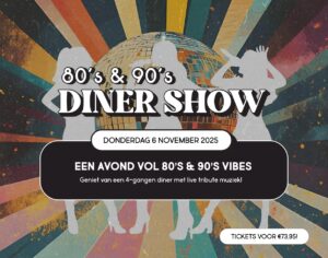 Coava Diner Show 6 November 80's/90's Nijkerk
